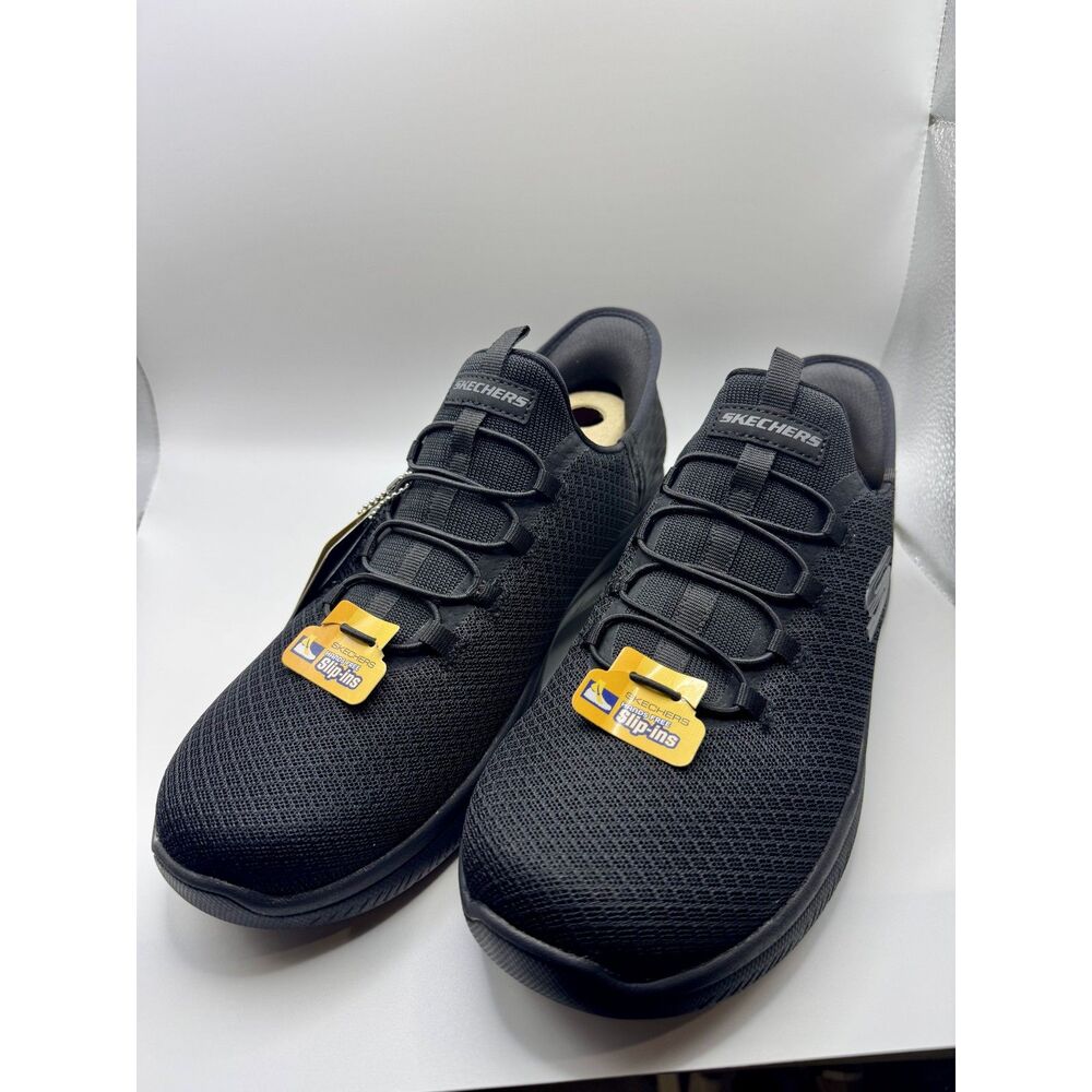 Skechers Work Slip Resistant Shoes Womens 10 Black